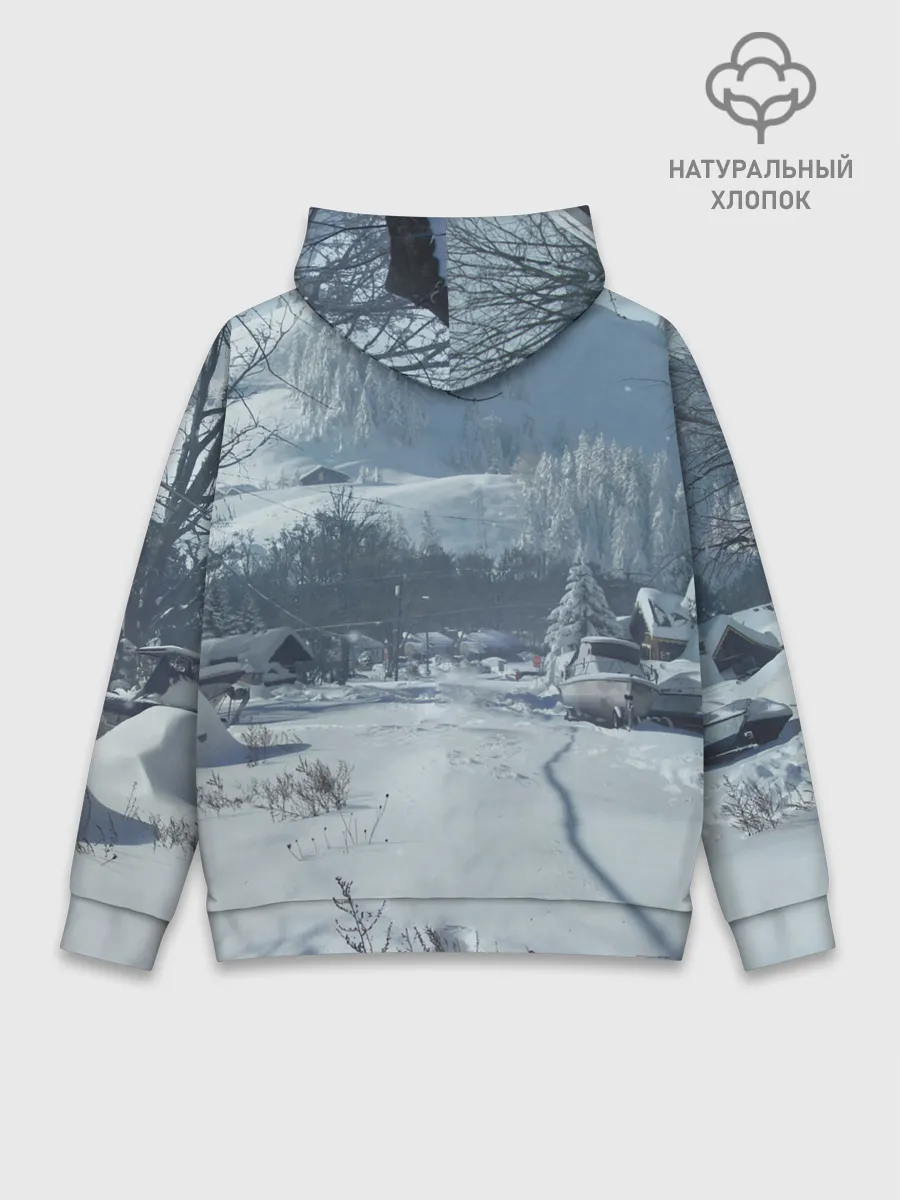 Худи мужской база хлопок / Элли в деревне