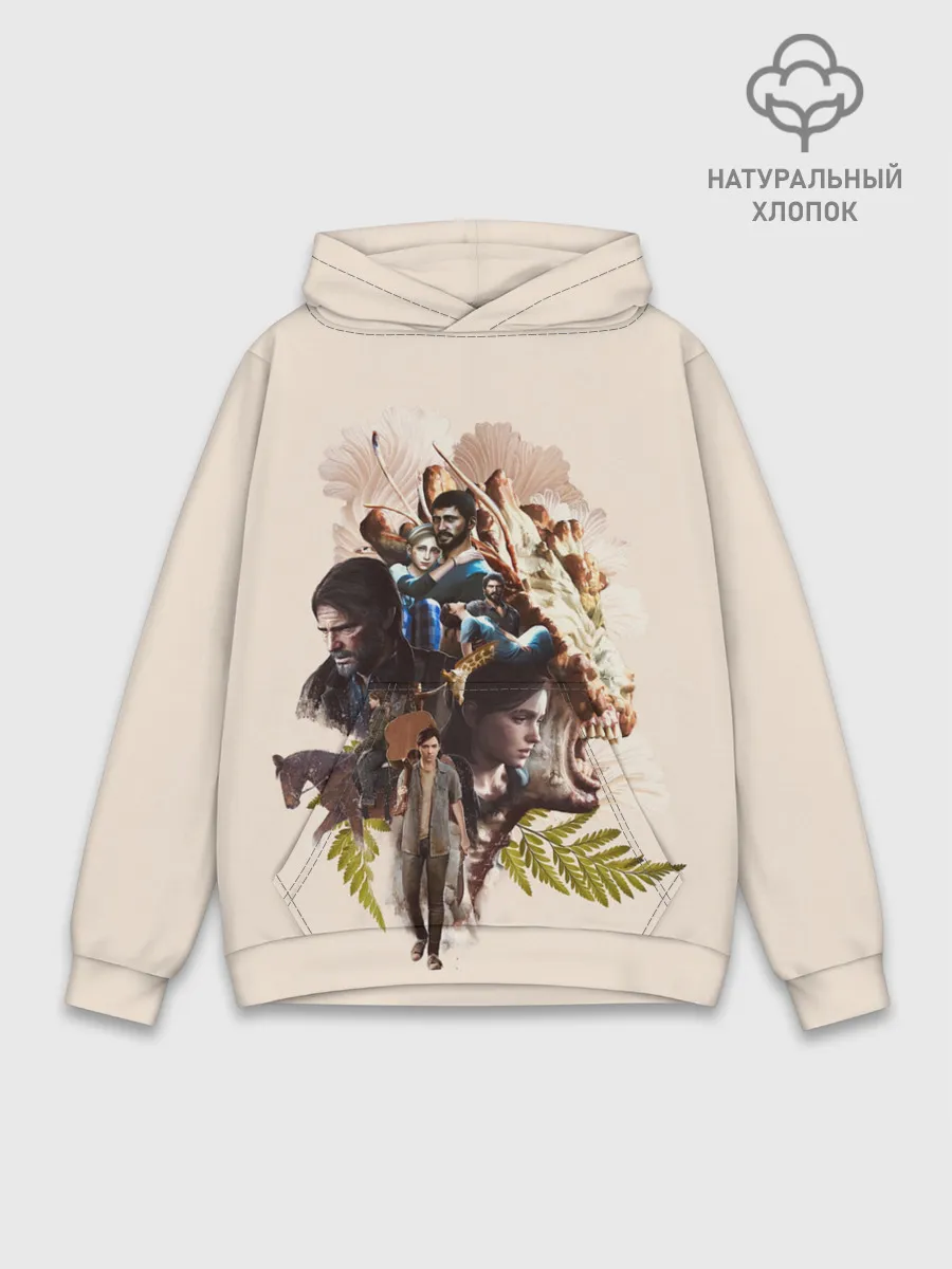 Худи мужской база хлопок / Вселенная Последнего из нас