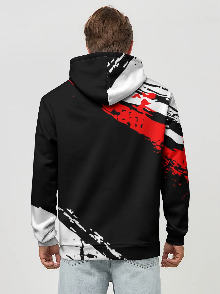 Худи мужской база хлопок / FLY HIGH! Haikyu!!