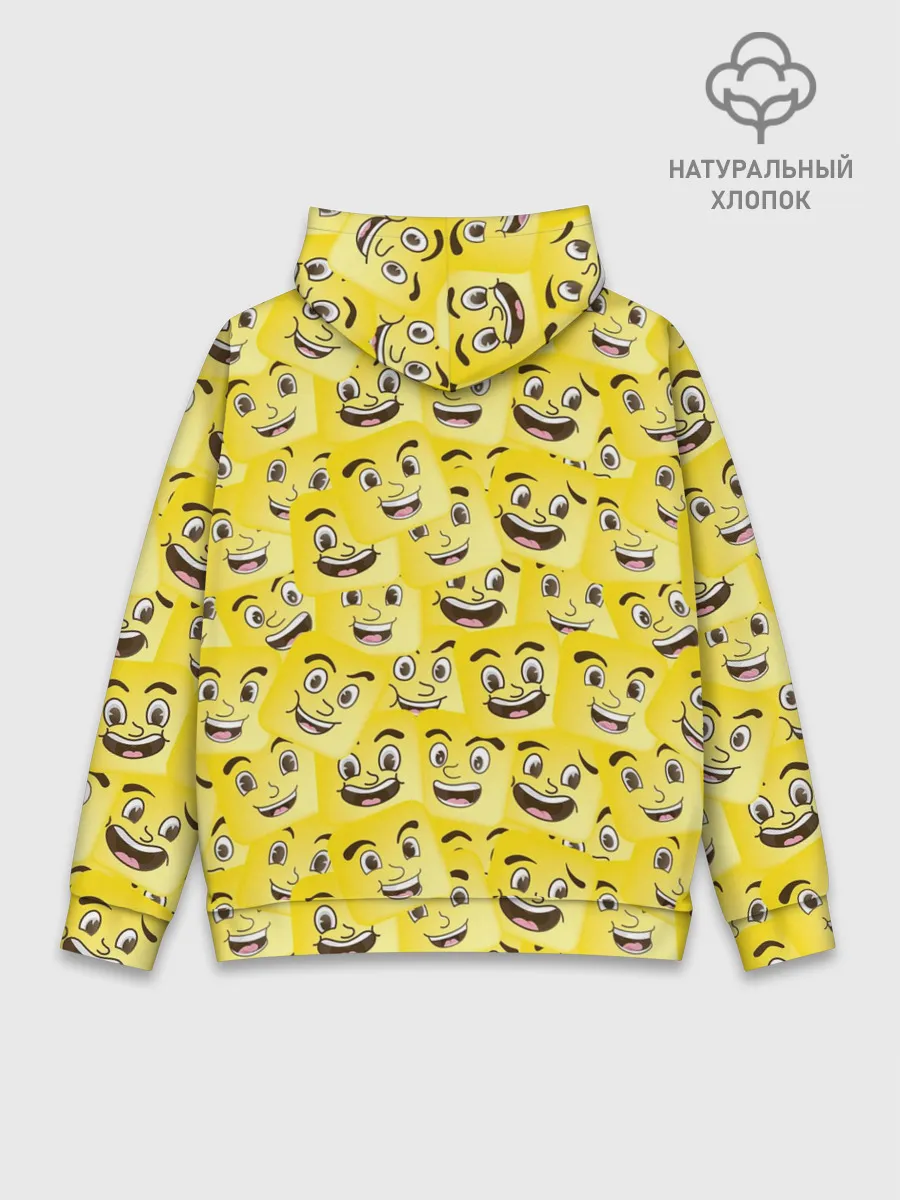 Худи мужской база хлопок / Позитив