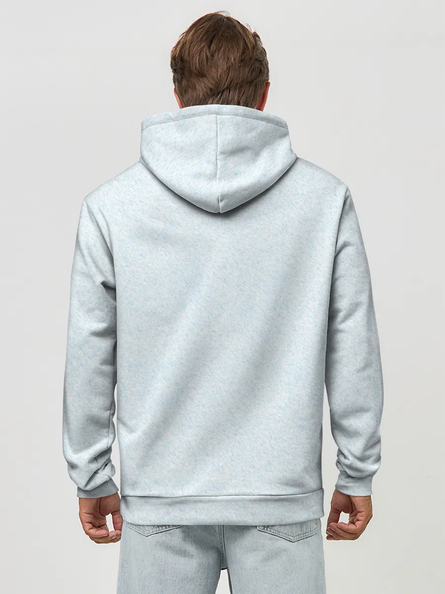 Худи мужской база хлопок / Blue Lil Peep