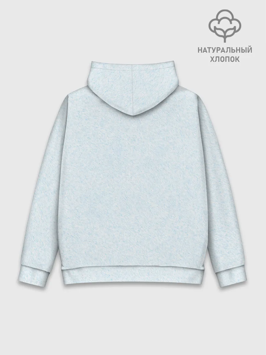 Худи мужской база хлопок / Blue Lil Peep