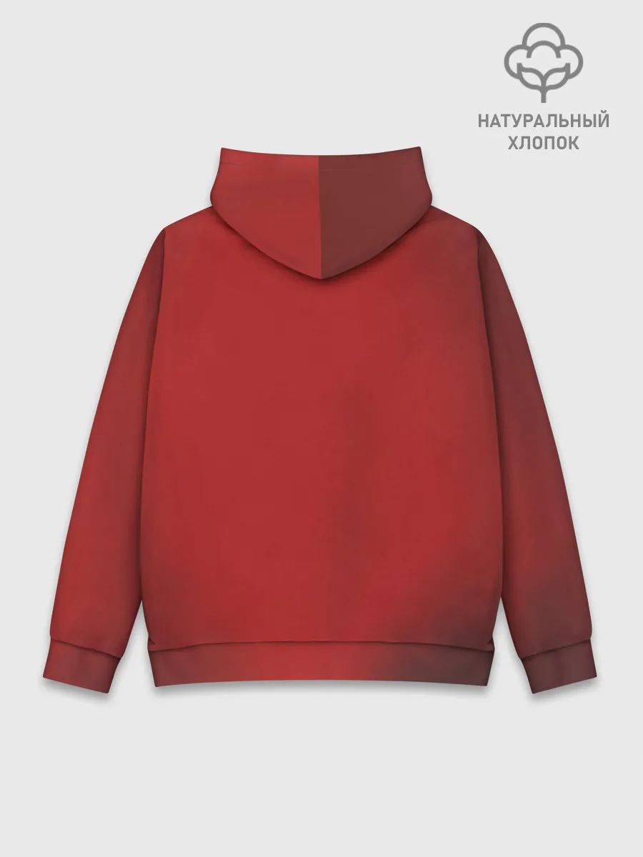 Худи мужской база хлопок / Red Lil Peep