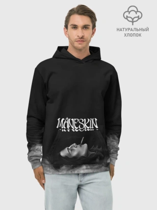 Худи мужской база хлопок / Дамиано Давид | Монэскин
