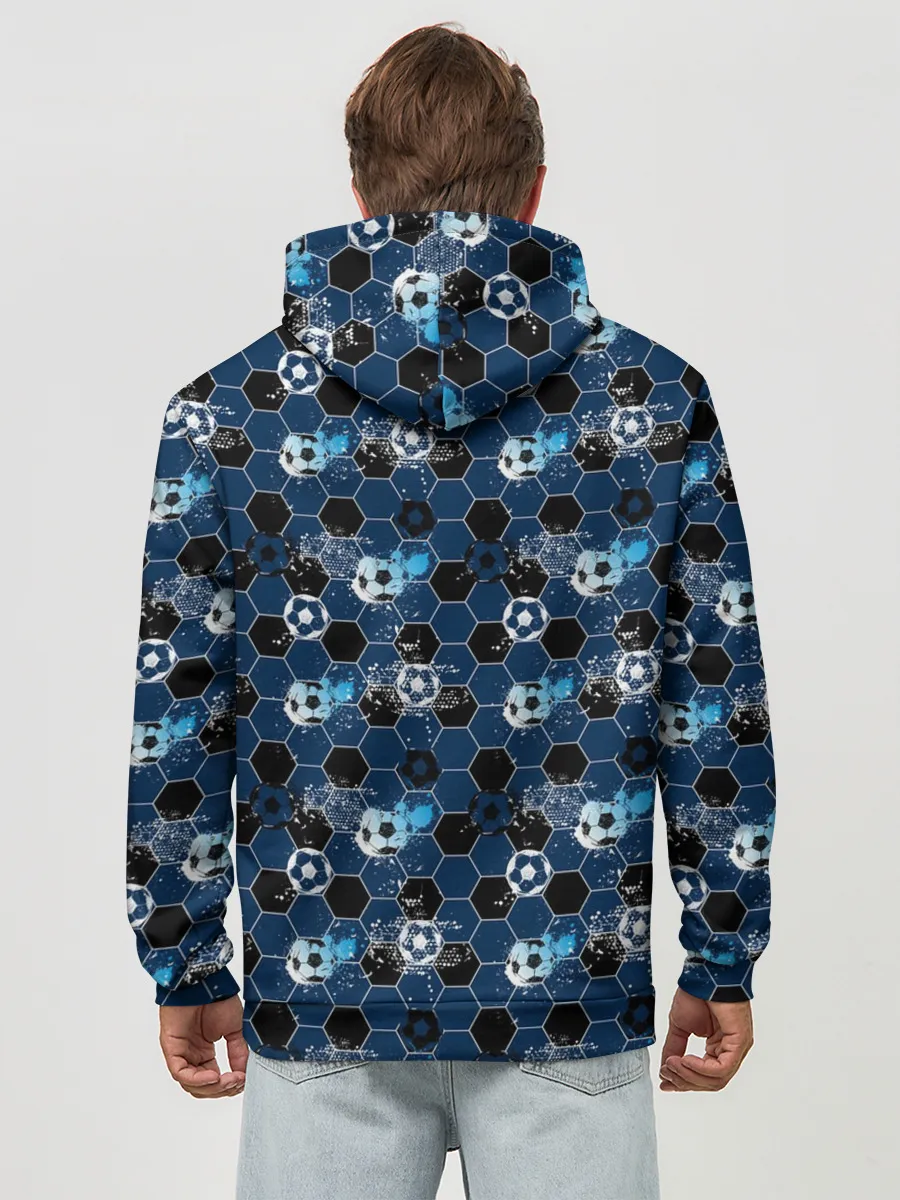 Худи мужской база хлопок / Football