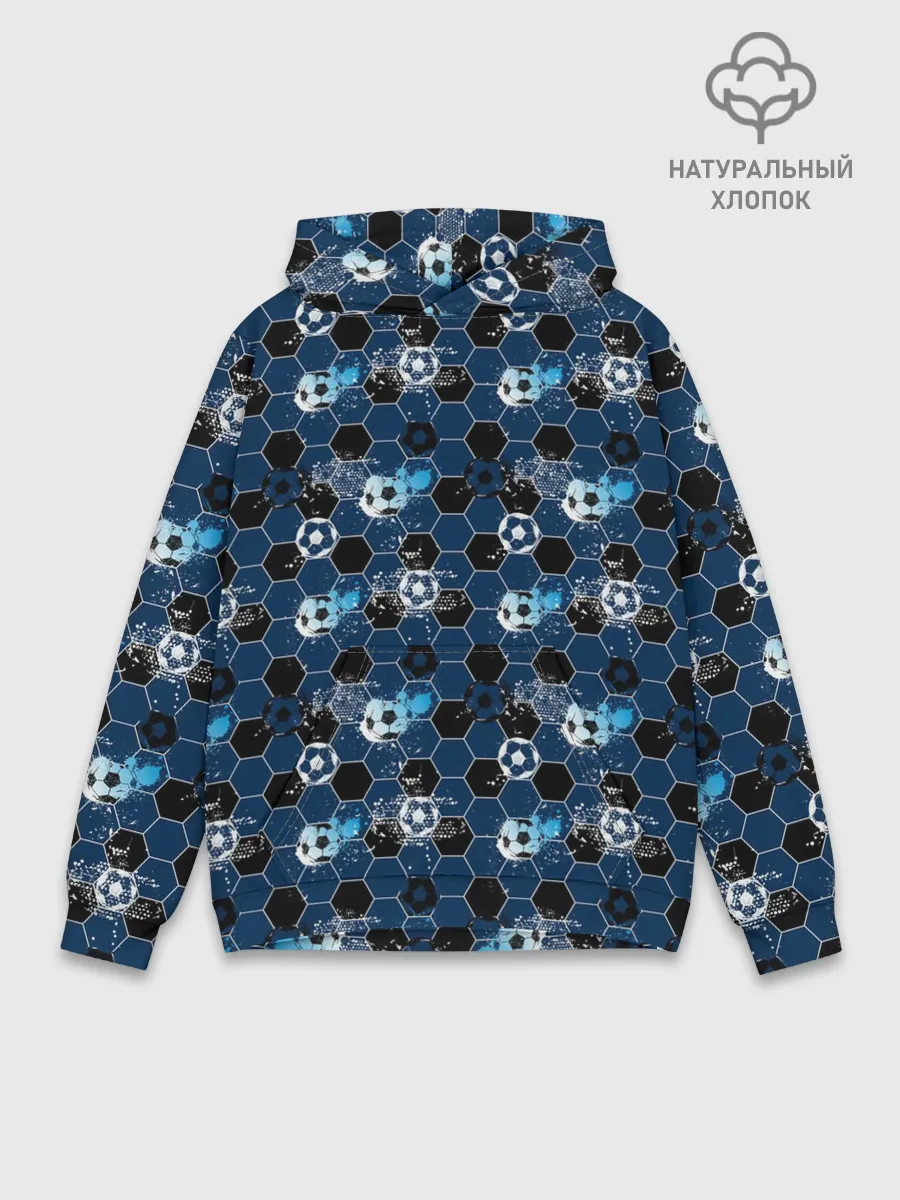 Худи мужской база хлопок / Football