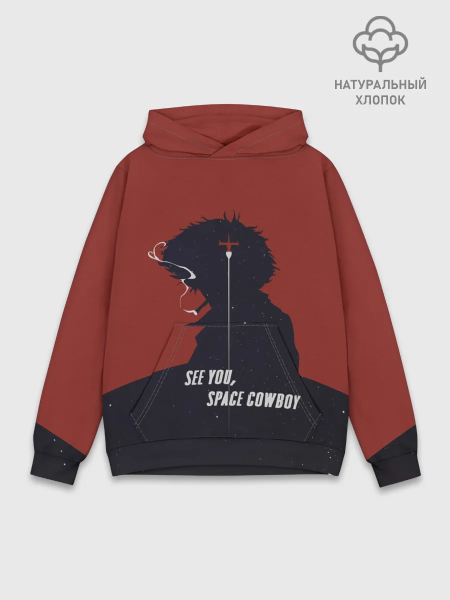 Худи мужской база хлопок / Cowboy Bebop - Spike