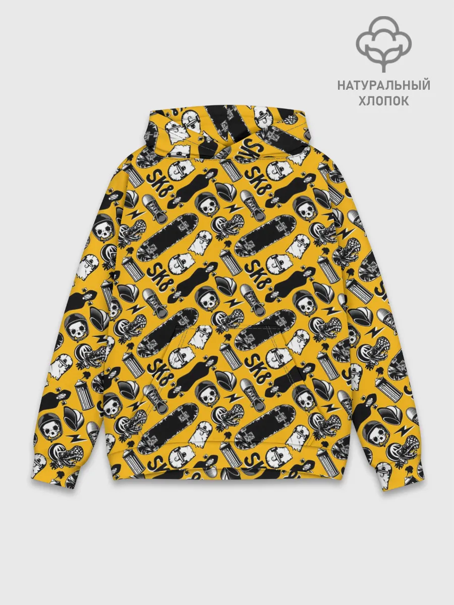 Худи мужской база хлопок / SK8