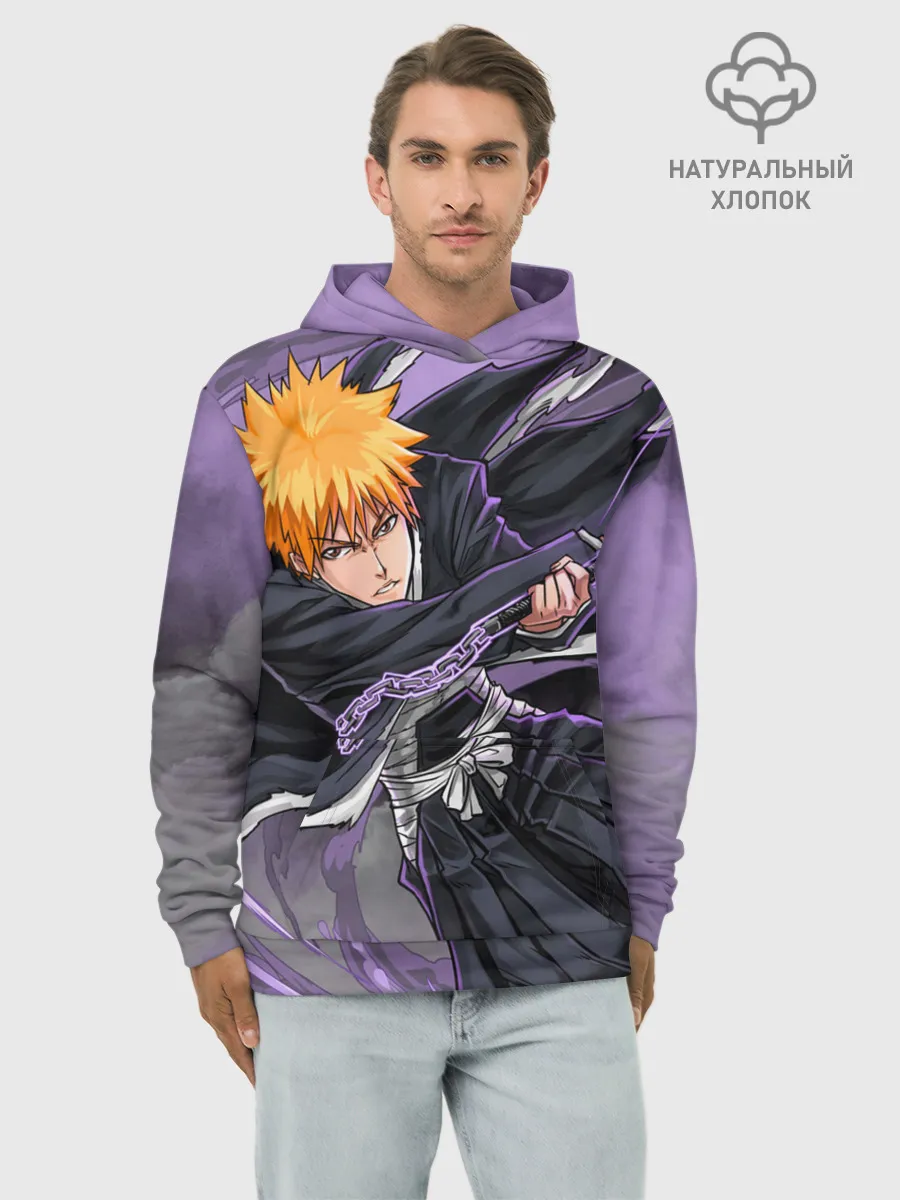 Худи мужской база хлопок / ИЧИГО