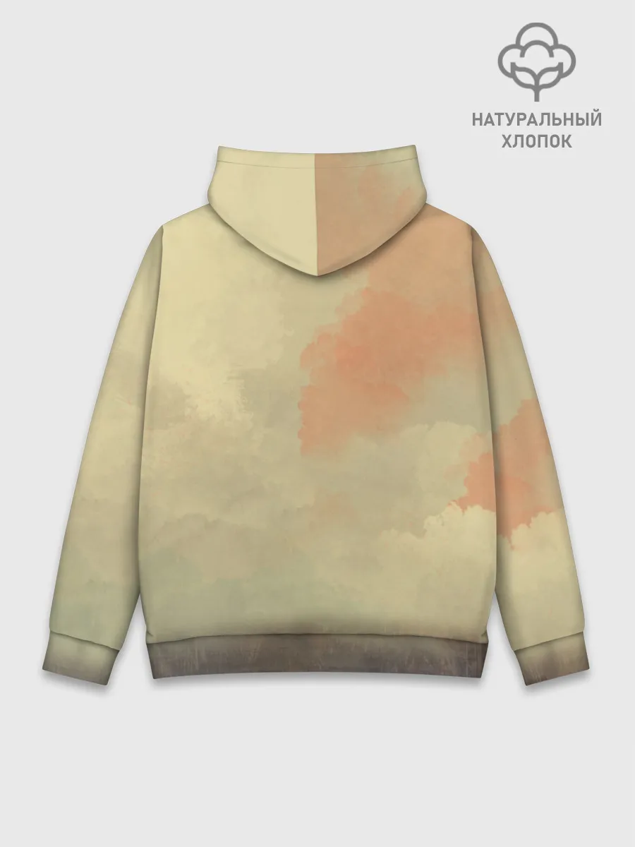 Худи мужской база хлопок / Сталкер одиночка