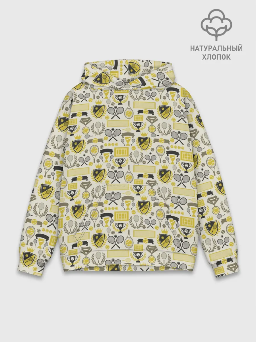 Худи мужской база хлопок / Кубок Дэвиса