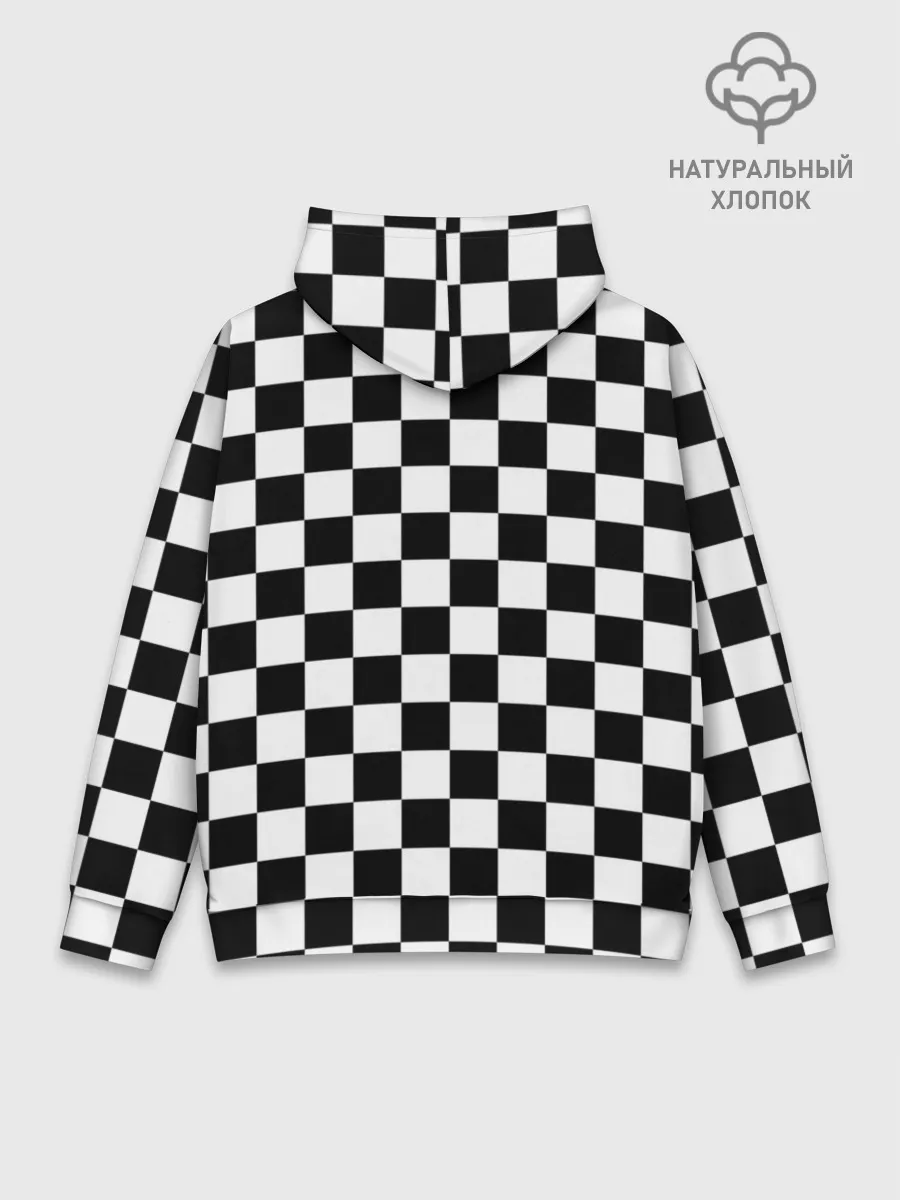 Худи мужской база хлопок / Шахматист