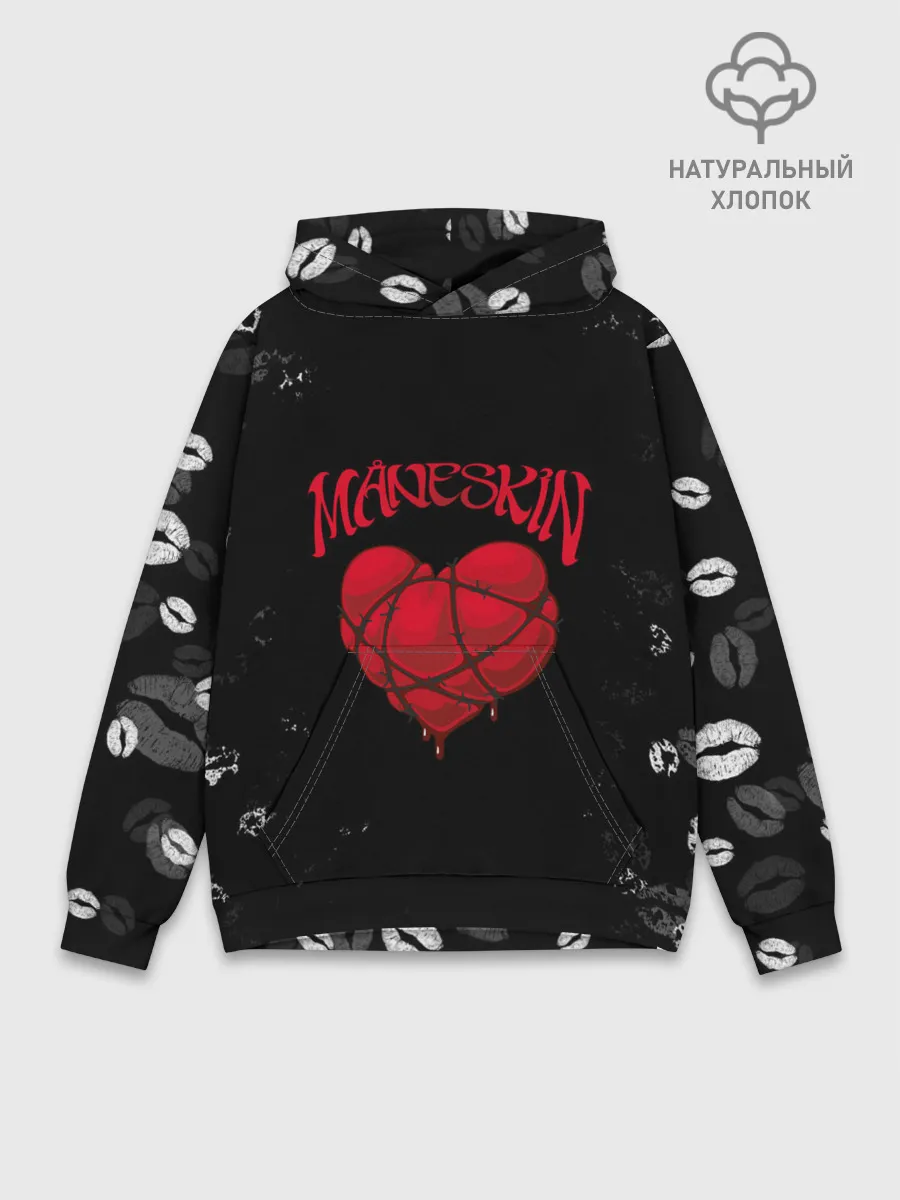 Худи мужской база хлопок / Maneskin | Монэскин