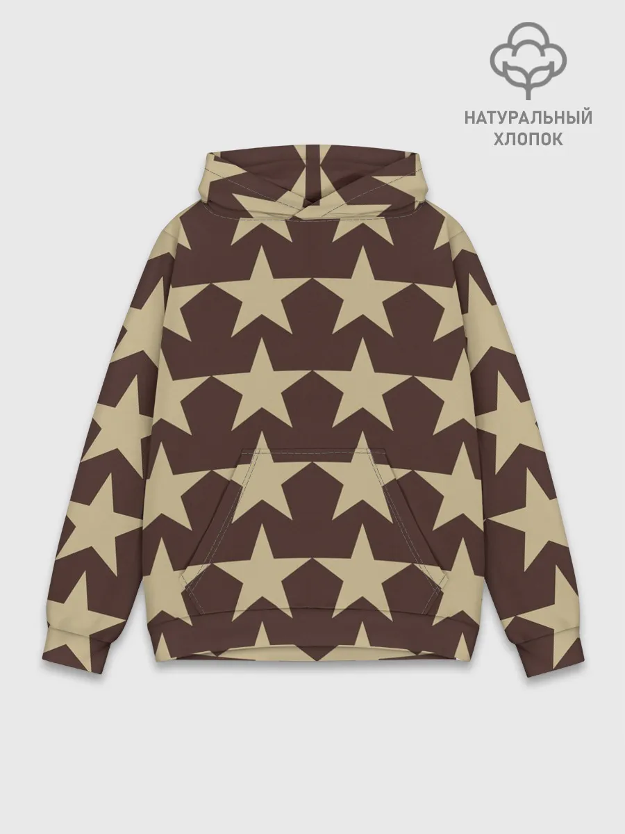 Худи мужской база хлопок / Шампанские звёзды