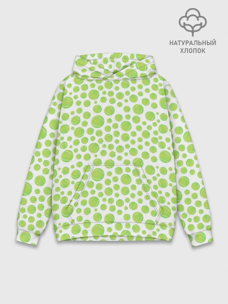 Худи мужской база хлопок / Теннис