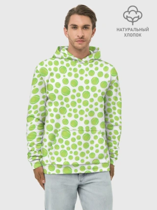 Худи мужской база хлопок / Теннис