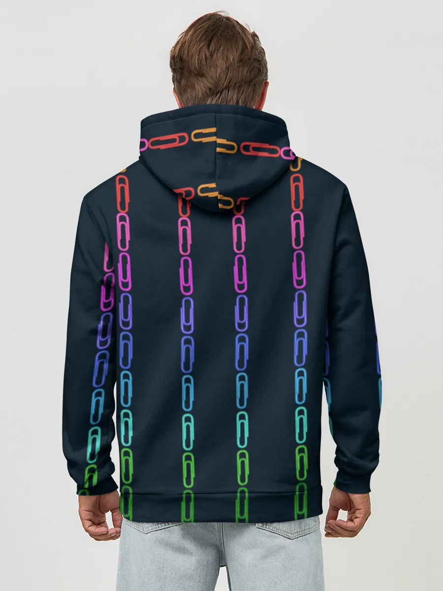 Худи мужской база хлопок / скрепки