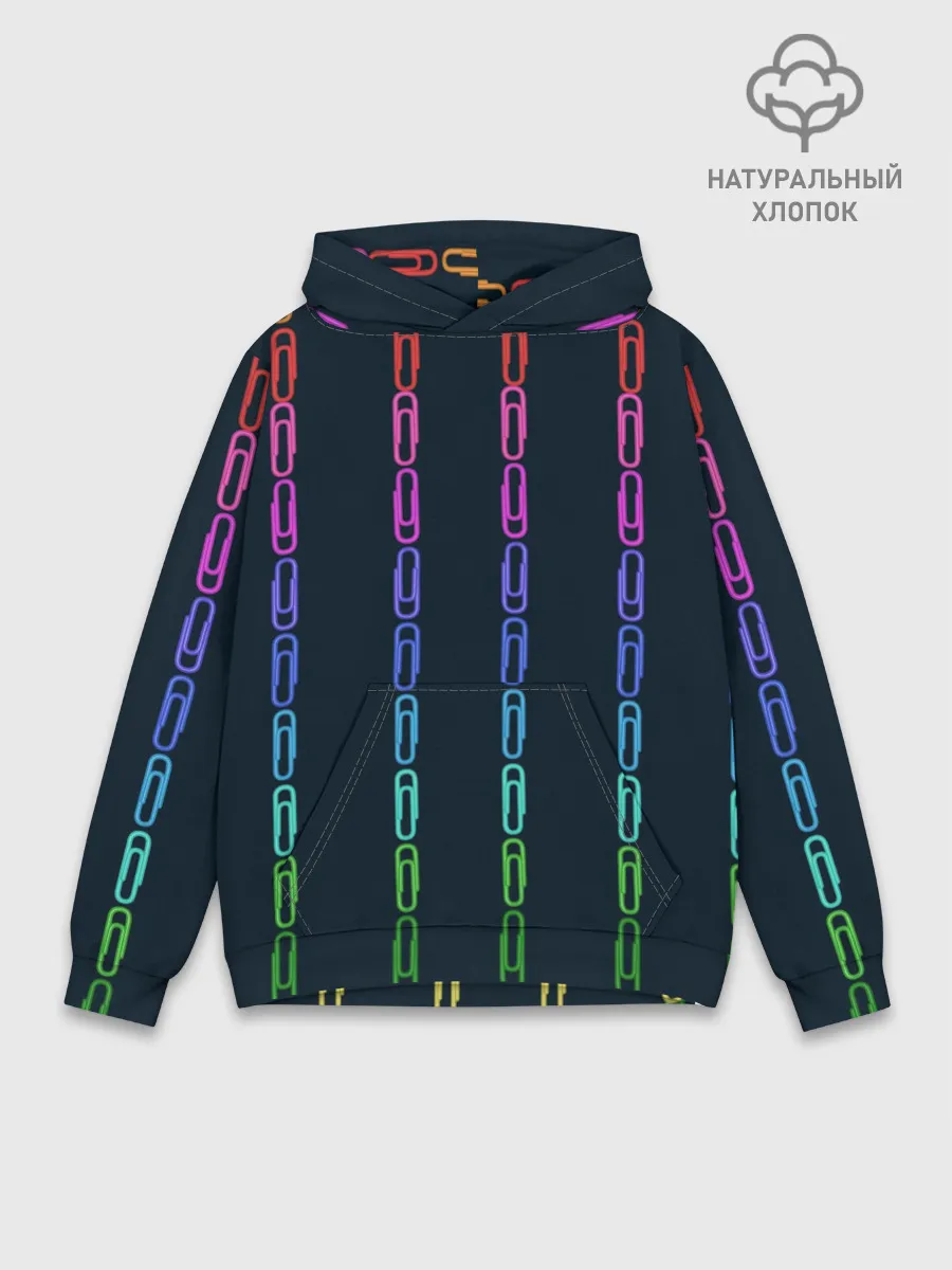 Худи мужской база хлопок / скрепки