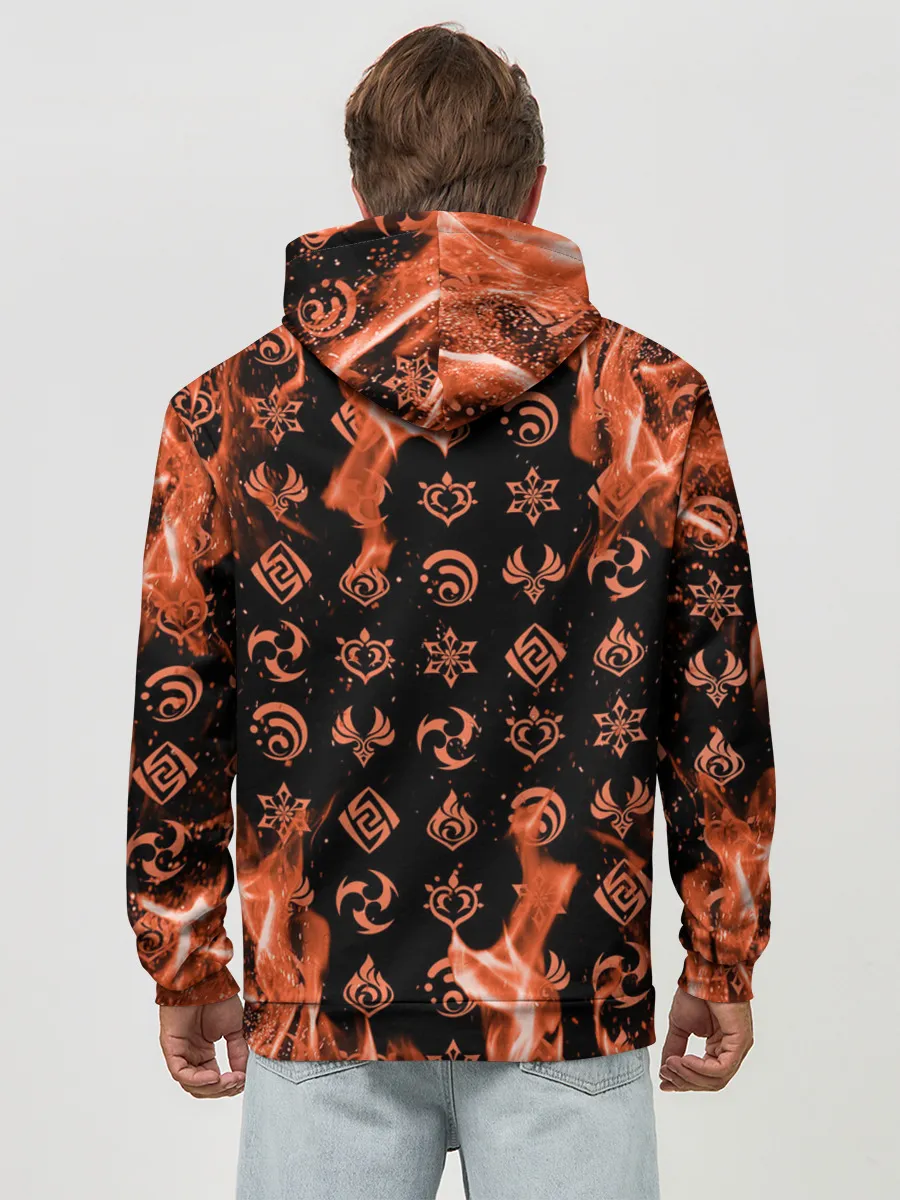 Худи мужской база хлопок / DILUC