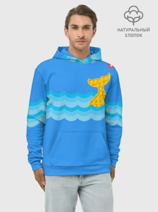 Худи мужской база хлопок / Pop it / Simple Dimple
