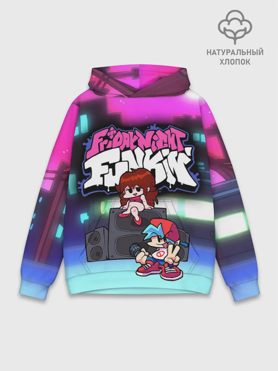 Худи мужской база хлопок / Friday Night Funkin