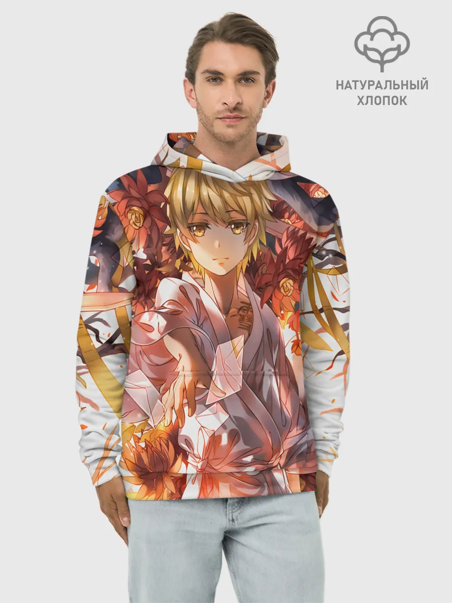 Худи мужской база хлопок / Священный сосуд Секи