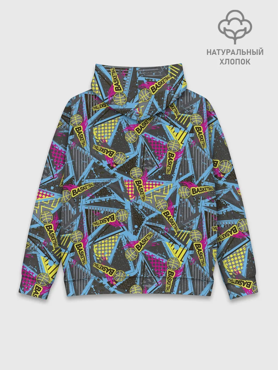 Худи мужской база хлопок / BASKETBALL