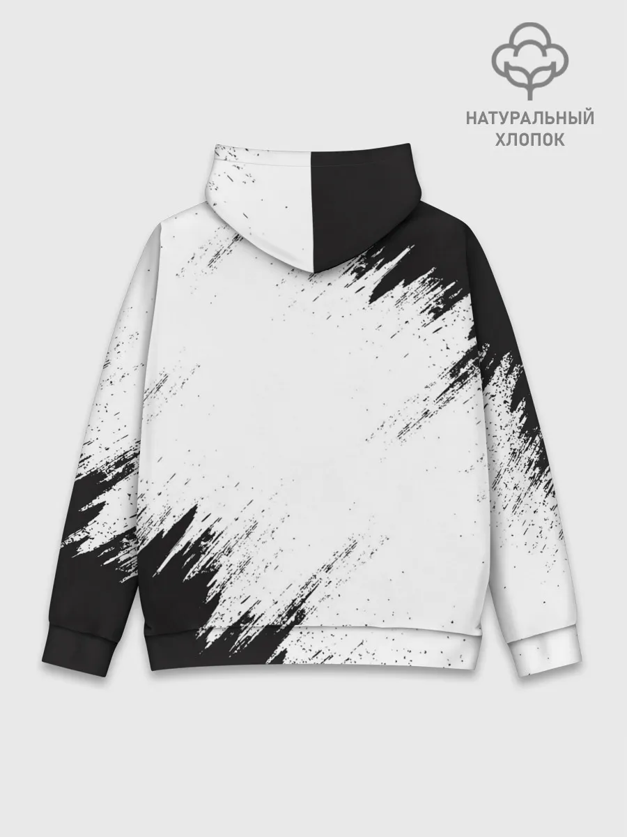 Худи мужской база хлопок / БЕРСЕРК брызги