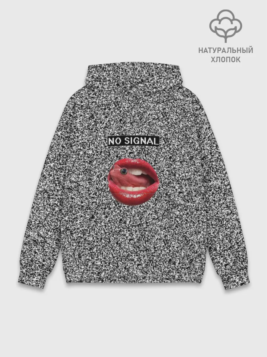 Худи мужской база хлопок / Губы