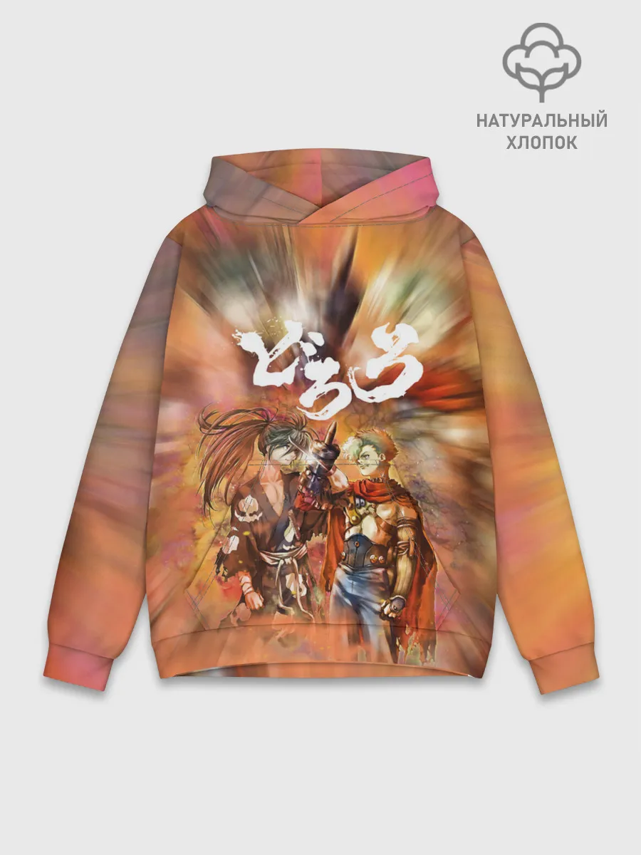 Худи мужской база хлопок / Хяккимару | Hyakkimaru