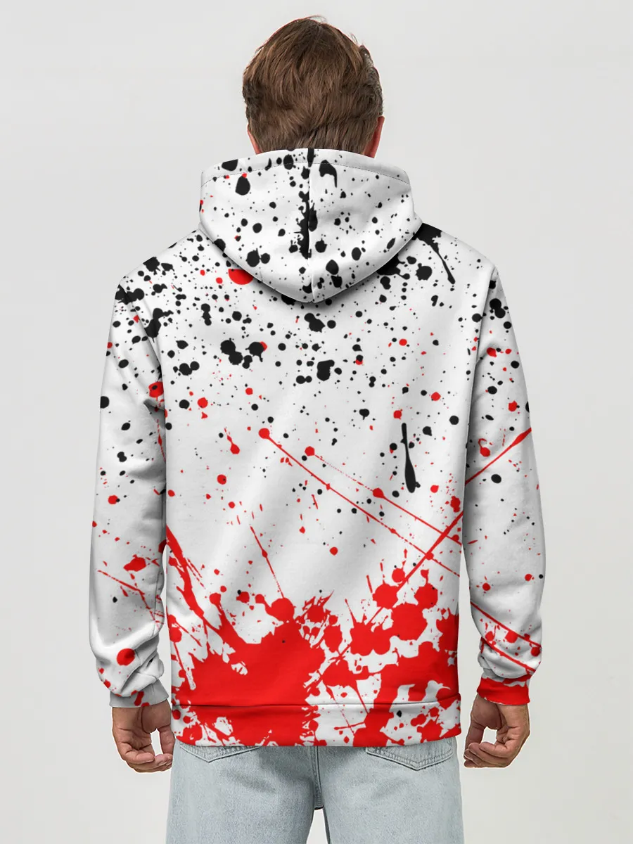 Худи мужской база хлопок / Броня Берсерка.