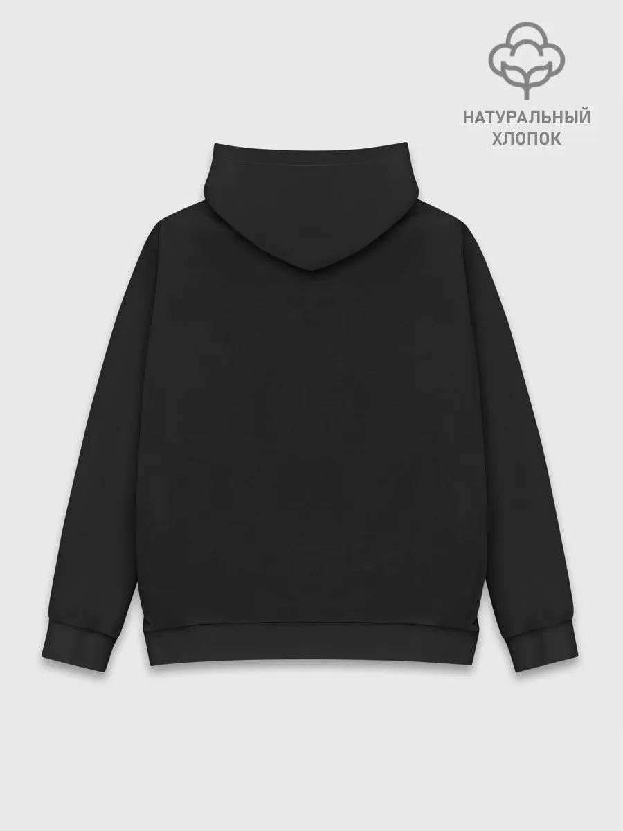 Худи мужской база хлопок / Кот Ктулху