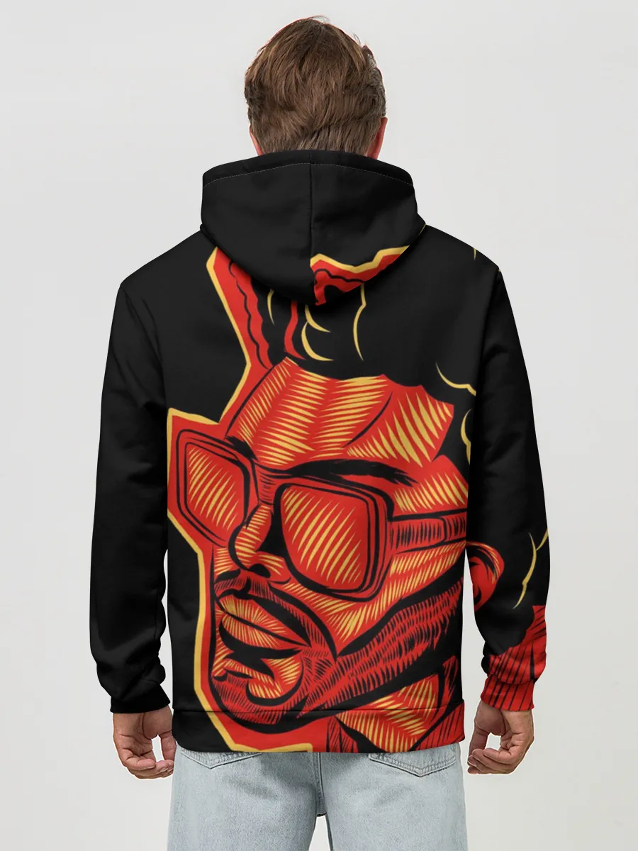 Худи мужской база хлопок / Большой Уикенд