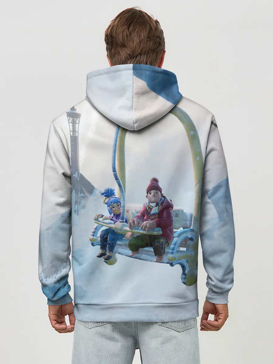 Худи мужской база хлопок / It Takes Two Коди и Мэй