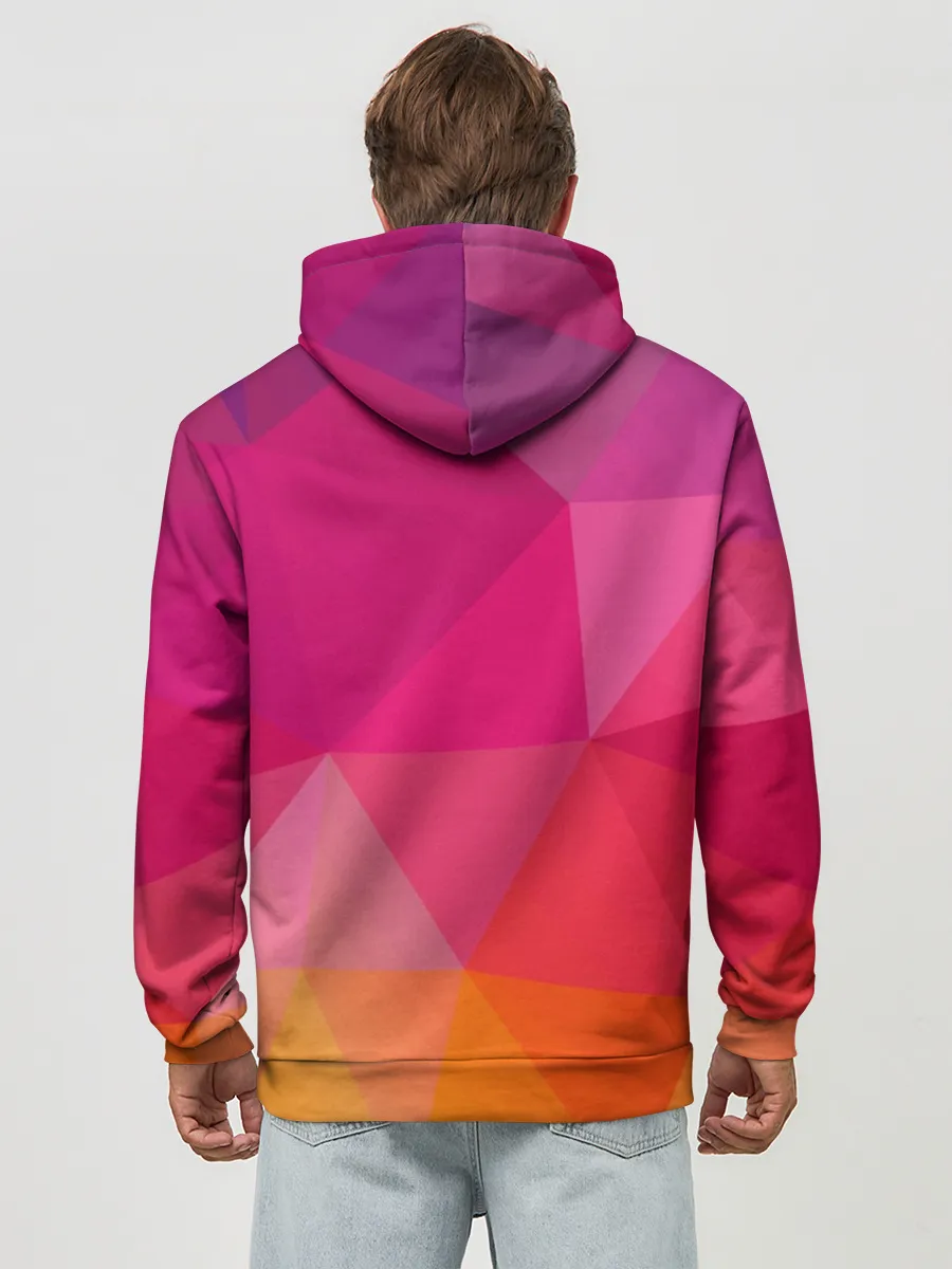 Худи мужской база хлопок / Крутые Бобры!