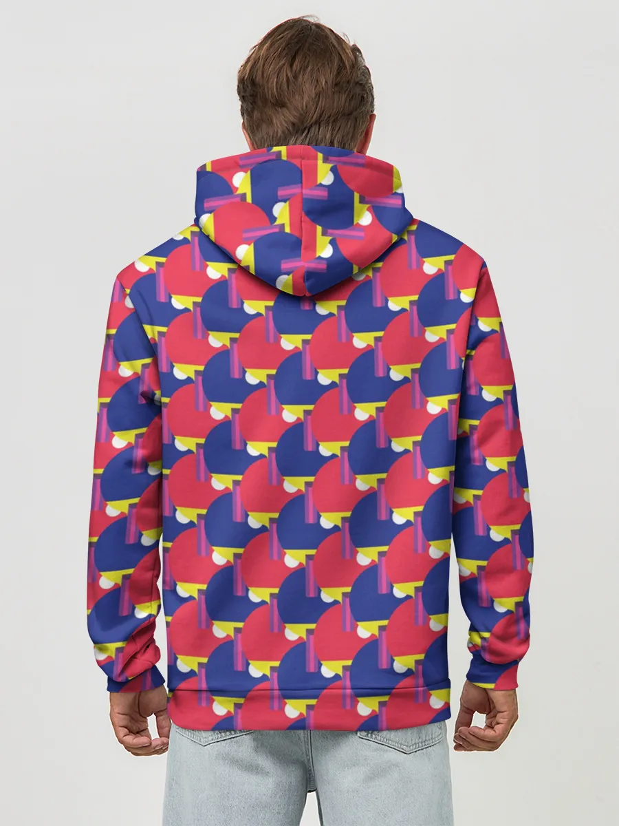 Худи мужской база хлопок / Теннисные Ракетки