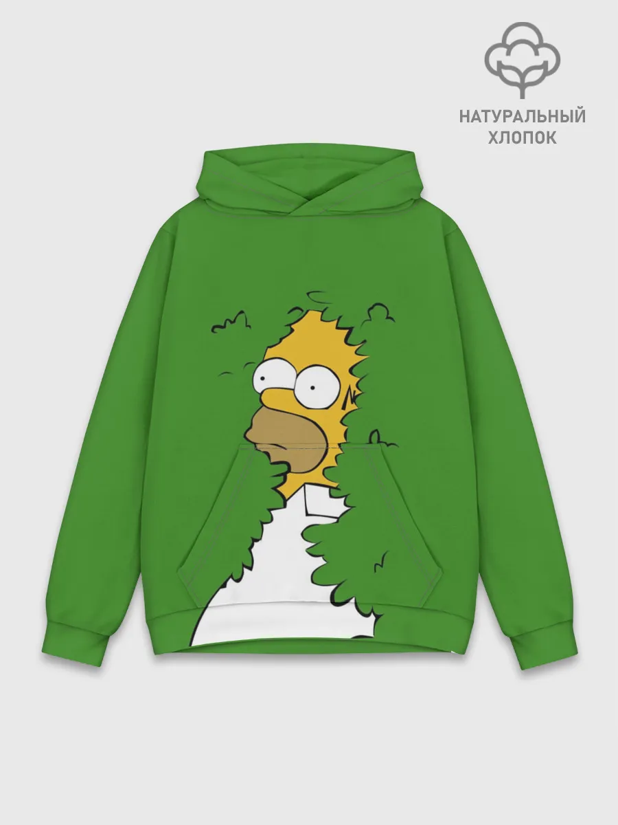 Худи мужской база хлопок / Мем с Гомером