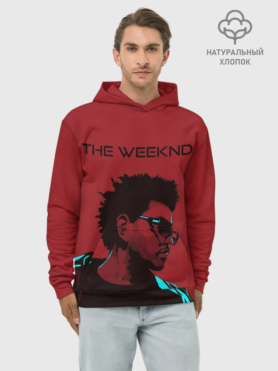 Худи мужской база хлопок / the weeknd