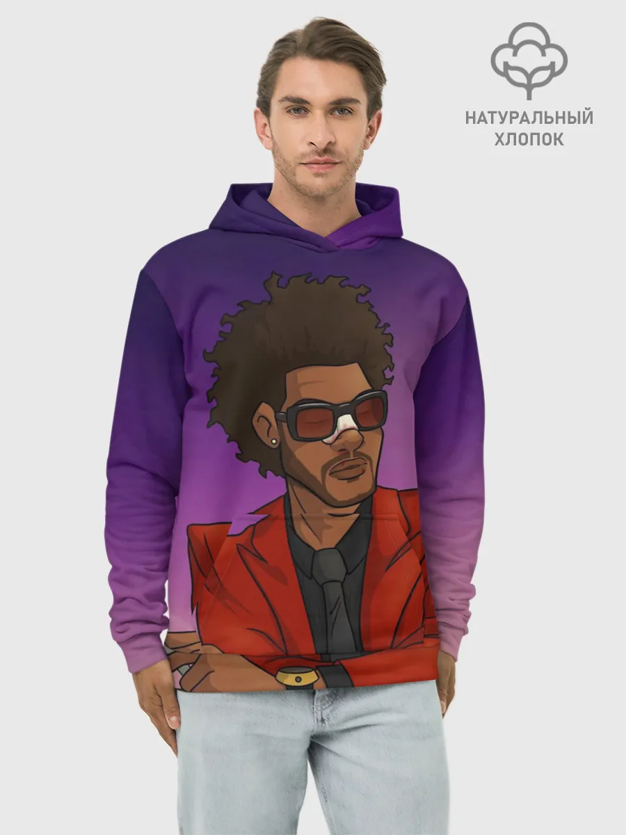 Худи мужской база хлопок / Стильный Уикенд