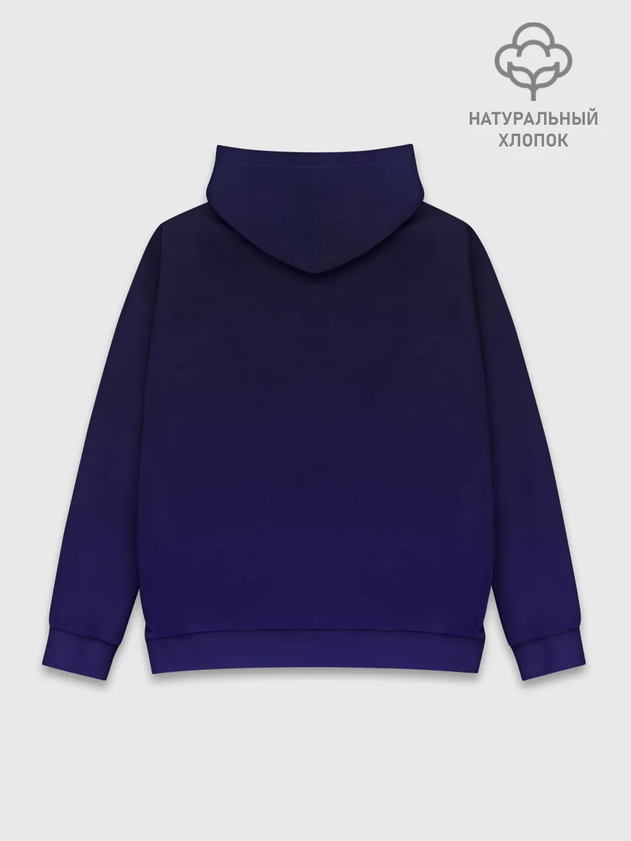 Худи мужской база хлопок / Nirvana Neon