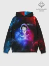 Худи мужской база хлопок / Космический Луффи One Piece