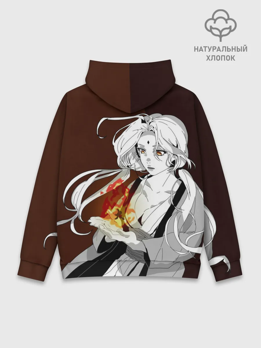 Худи мужской база хлопок / Цунаде