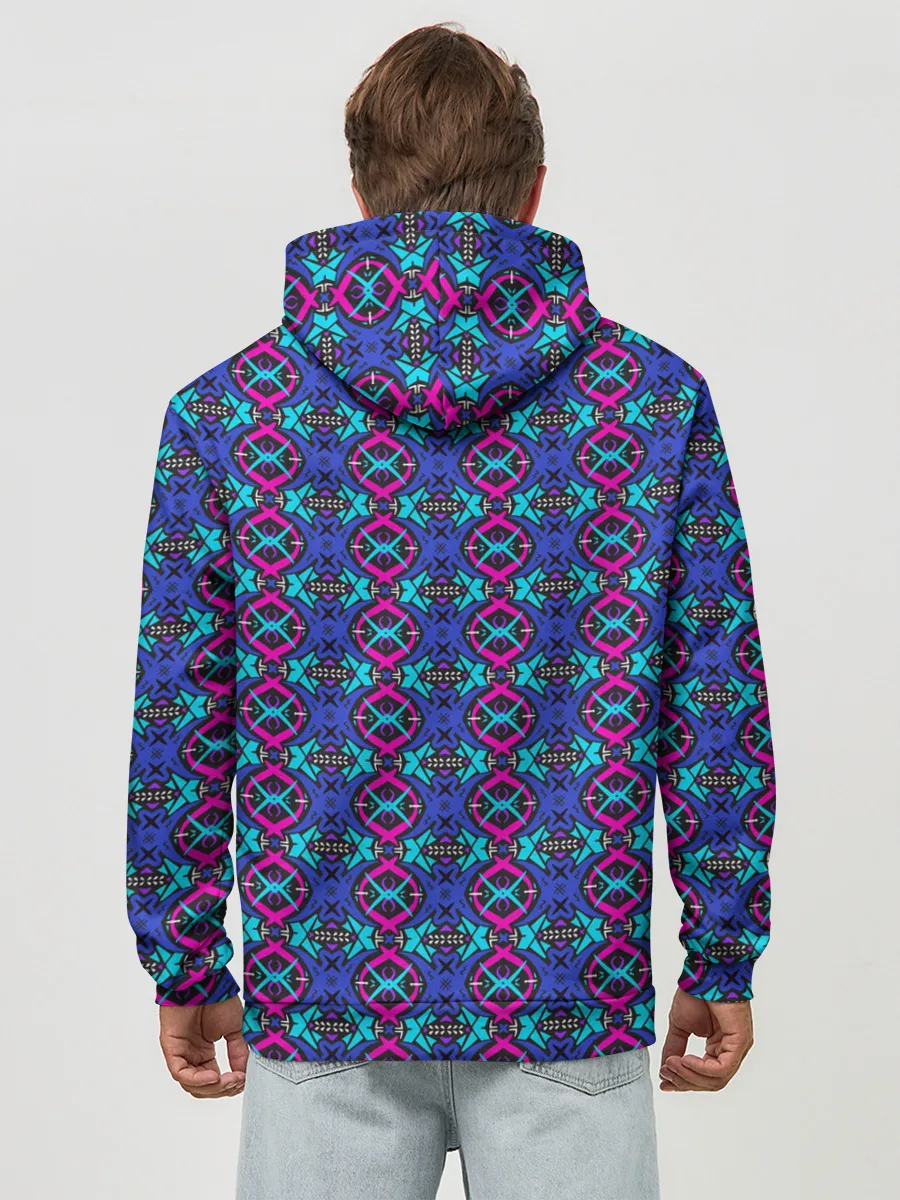 Худи мужской база хлопок / Узор