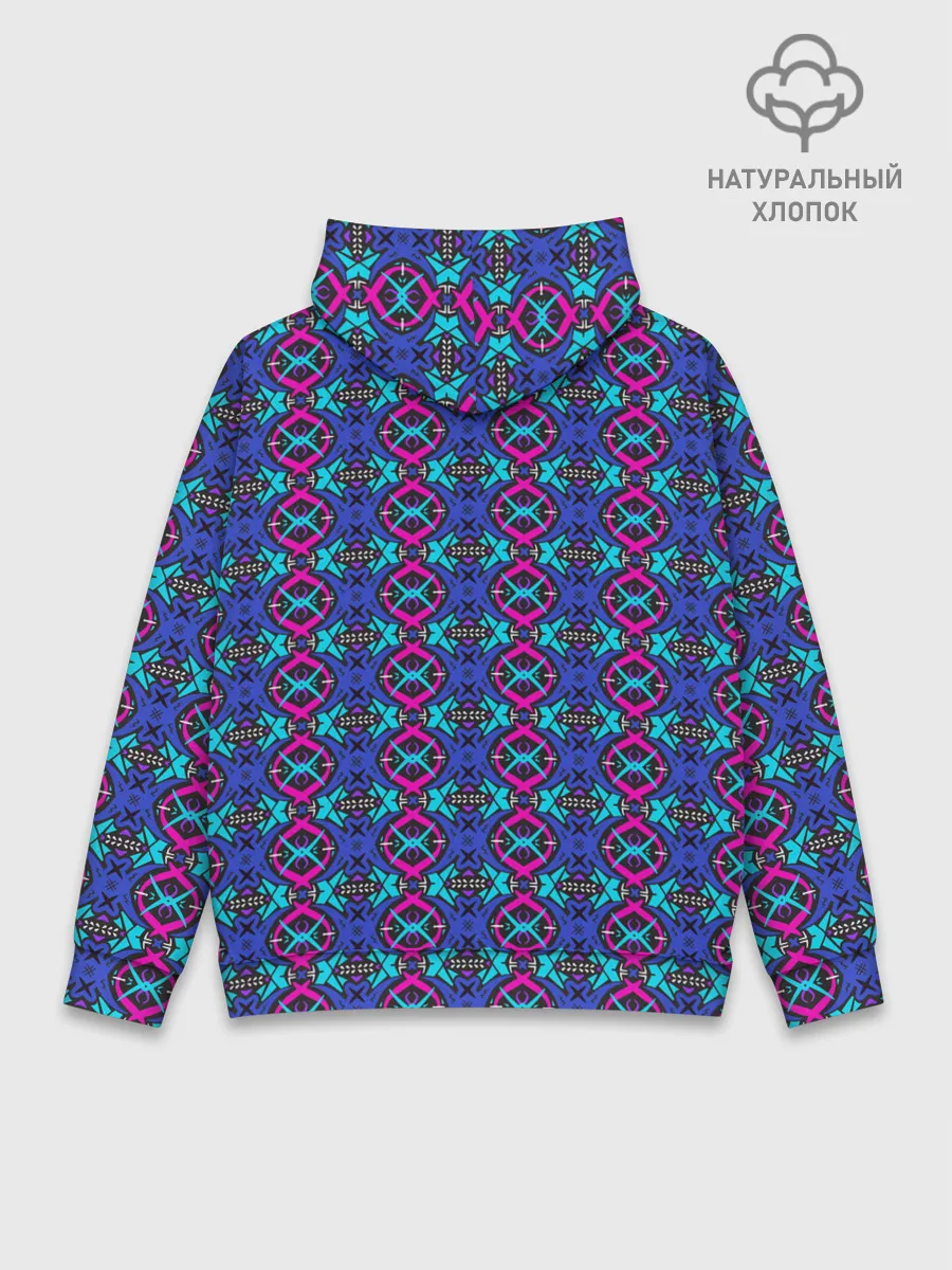 Худи мужской база хлопок / Узор