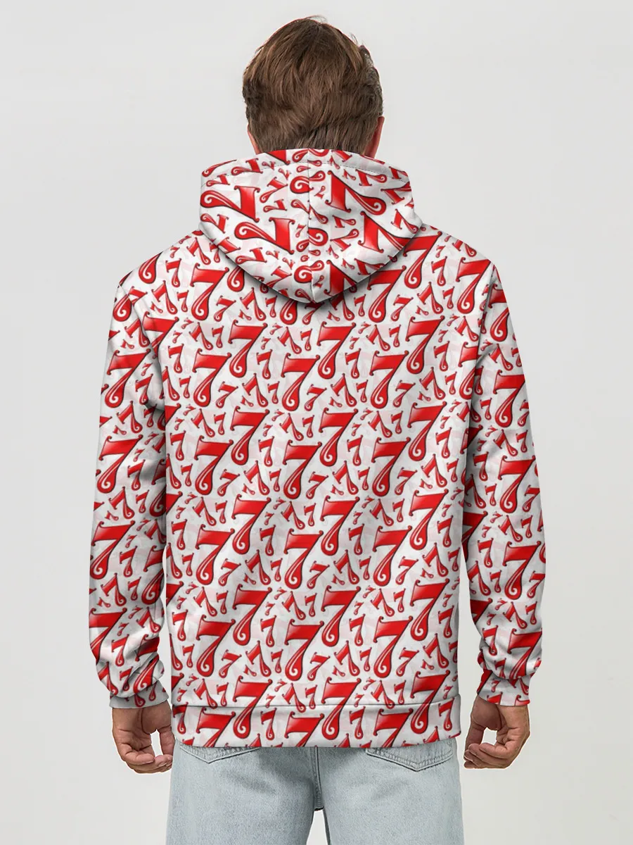 Худи мужской база хлопок / Счастливчик