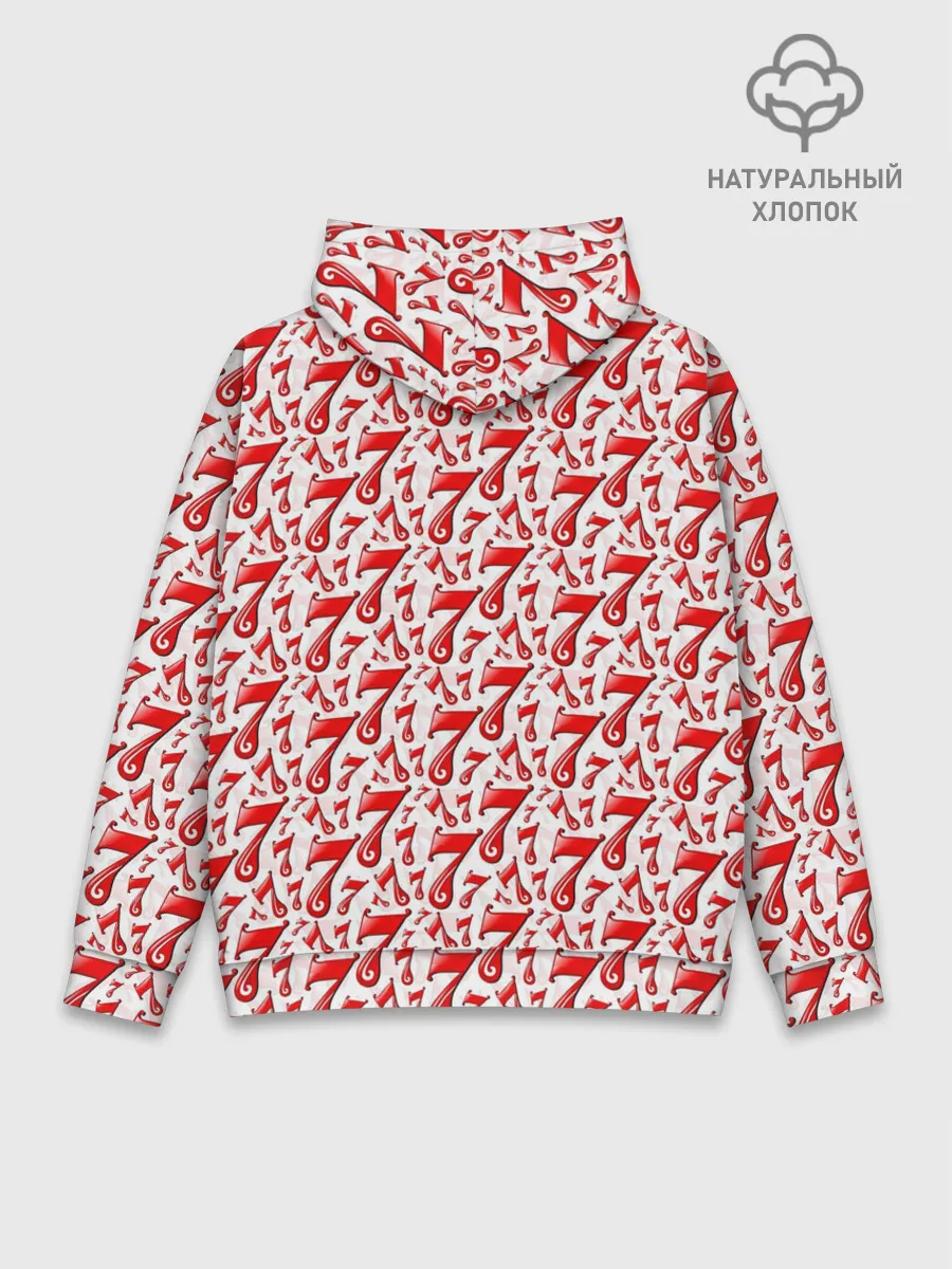 Худи мужской база хлопок / Счастливчик