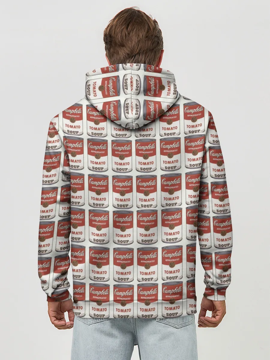 Худи мужской база хлопок / Суп как искусство