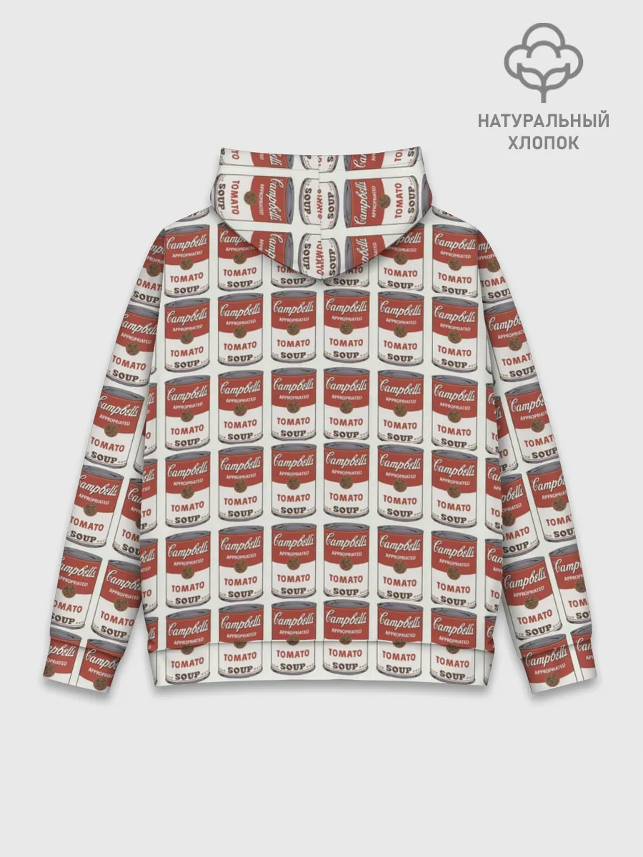 Худи мужской база хлопок / Суп как искусство