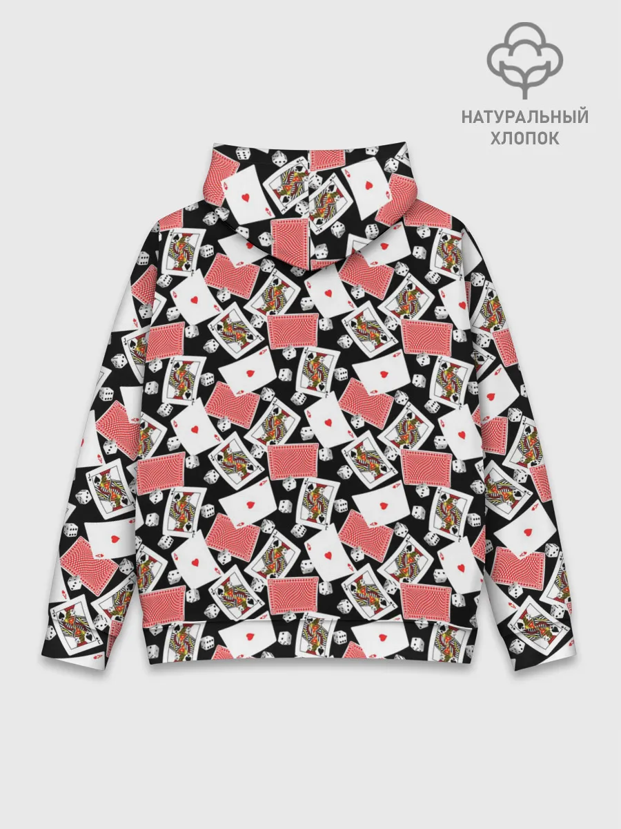 Худи мужской база хлопок / Карты