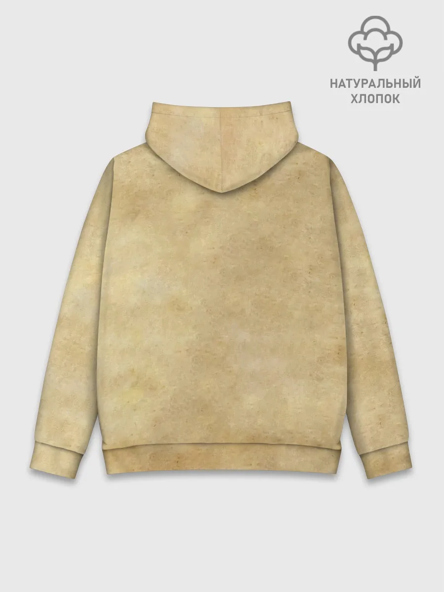 Худи мужской база хлопок / Манки Д. Луффи в розыске One Piece